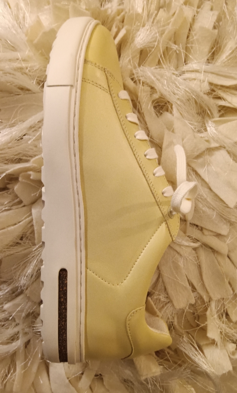 Birkenstock Bend Low  - Womens Size 9 (40)- Butter Yellow Leather - Picture 2 of 6